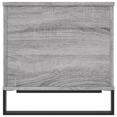 Sohvapöytä harmaa Sonoma 60x44,5x45 cm tekninen puu