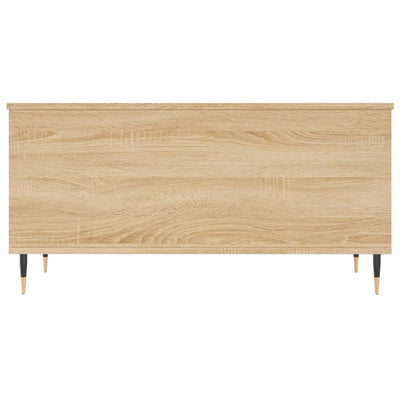 Sohvapöytä Sonoma-tammi 90x44,5x45 cm tekninen puu