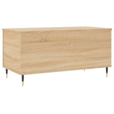 Sohvapöytä Sonoma-tammi 90x44,5x45 cm tekninen puu