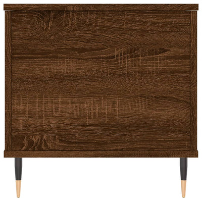 Sohvapöytä ruskea tammi 90x44,5x45 cm tekninen puu