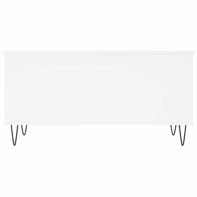 Valkoinen sohvapöytä Luchetia 90x44,5x45cm (puinen)