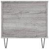 Sohvapöytä harmaa Sonoma 90x44,5x45 cm tekninen puu