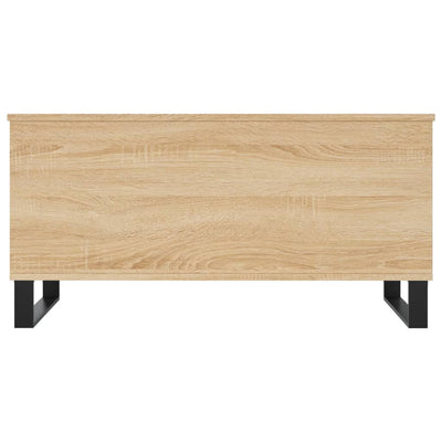 Sohvapöytä Sonoma-tammi 90x44,5x45 cm tekninen puu