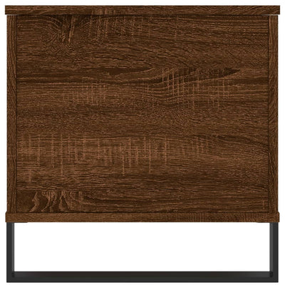 Sohvapöytä ruskea tammi 90x44,5x45 cm tekninen puu