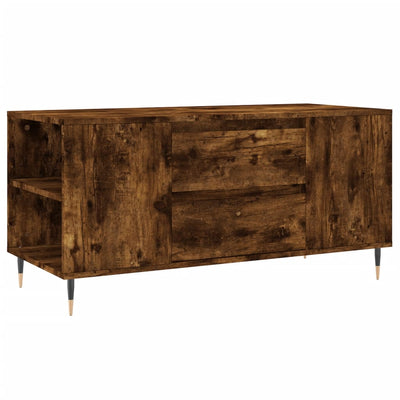 Sohvapöytä savutammi 102x44,5x50 cm tekninen puu