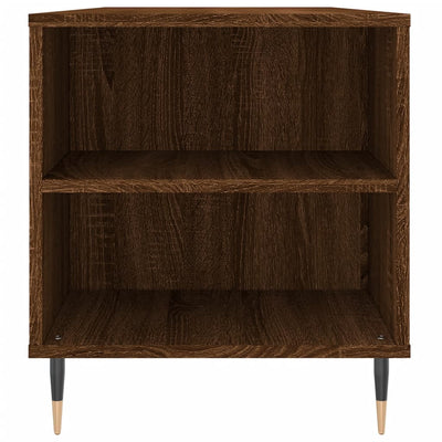 Sohvapöytä ruskea tammi 102x44,5x50 cm tekninen puu