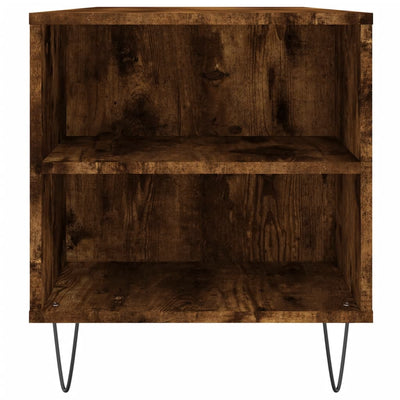 Sohvapöytä savutammi 102x44,5x50 cm tekninen puu