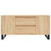 Sohvapöytä Sonoma-tammi 102x44,5x50 cm tekninen puu