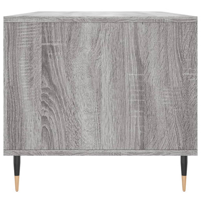 Sohvapöytä harmaa Sonoma 90x49x45 cm tekninen puu