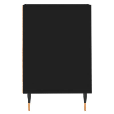 TV-taso musta 100x35x55 cm tekninen puu