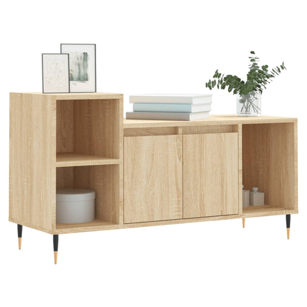 TV-taso Sonoma-tammi 100x35x55 cm tekninen puu