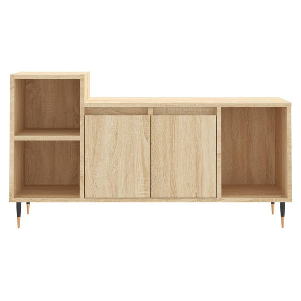 TV-taso Sonoma-tammi 100x35x55 cm tekninen puu