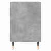 TV-taso betoninharmaa 100x35x55 cm tekninen puu