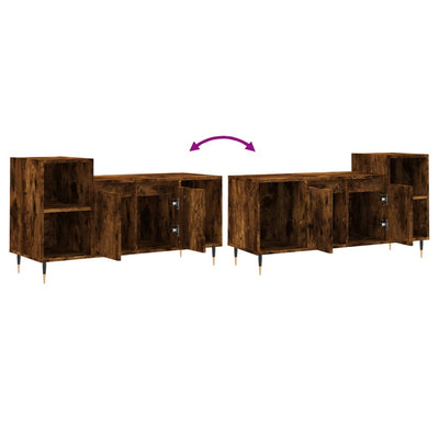 TV-taso savutammi 100x35x55 cm tekninen puu