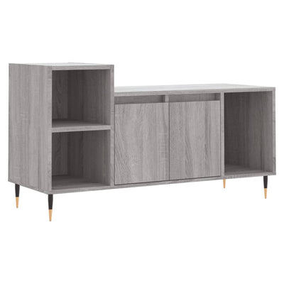 TV-taso harmaa Sonoma 100x35x55 cm tekninen puu