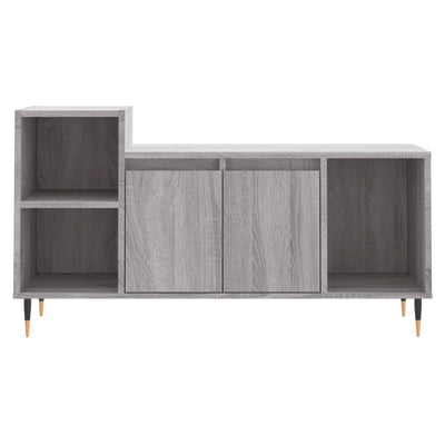 TV-taso harmaa Sonoma 100x35x55 cm tekninen puu