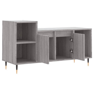 TV-taso harmaa Sonoma 100x35x55 cm tekninen puu