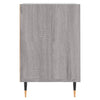 TV-taso harmaa Sonoma 100x35x55 cm tekninen puu