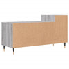 TV-taso harmaa Sonoma 100x35x55 cm tekninen puu