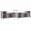 TV-taso harmaa Sonoma 100x35x55 cm tekninen puu