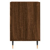 TV-taso ruskea tammi 100x35x55 cm tekninen puu