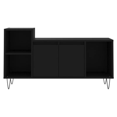 TV-taso musta 100x35x55 cm tekninen puu
