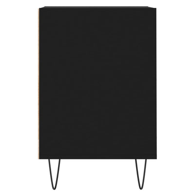 TV-taso musta 100x35x55 cm tekninen puu