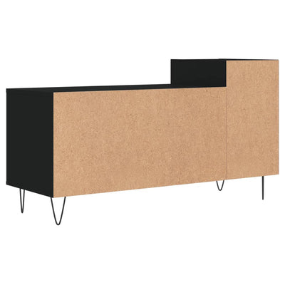 TV-taso musta 100x35x55 cm tekninen puu