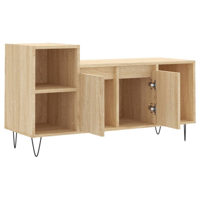 TV-taso Sonoma-tammi 100x35x55 cm tekninen puu