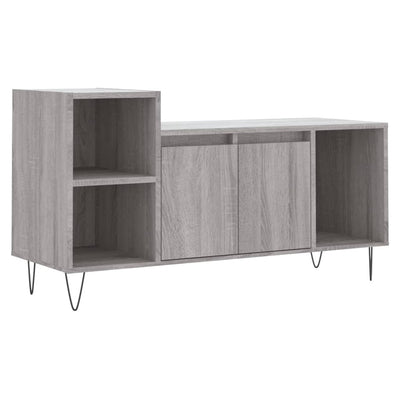 TV-taso harmaa Sonoma 100x35x55 cm tekninen puu