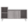 TV-taso harmaa Sonoma 100x35x55 cm tekninen puu