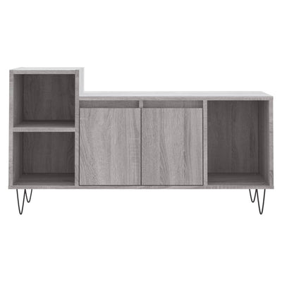 TV-taso harmaa Sonoma 100x35x55 cm tekninen puu
