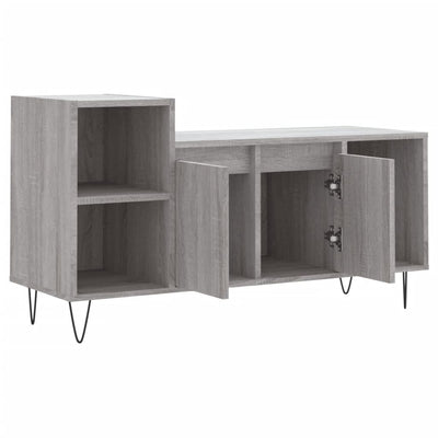 TV-taso harmaa Sonoma 100x35x55 cm tekninen puu