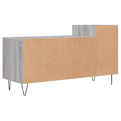 TV-taso harmaa Sonoma 100x35x55 cm tekninen puu