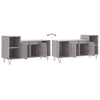 TV-taso harmaa Sonoma 100x35x55 cm tekninen puu