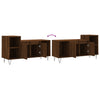 TV-taso ruskea tammi 100x35x55 cm tekninen puu