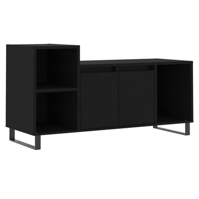 TV-taso musta 100x35x55 cm tekninen puu