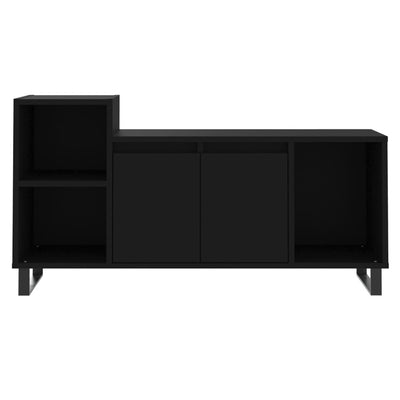 TV-taso musta 100x35x55 cm tekninen puu