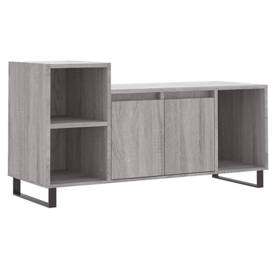 TV-taso harmaa Sonoma 100x35x55 cm tekninen puu
