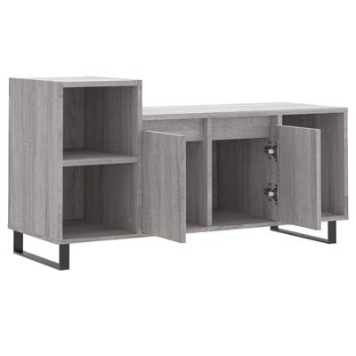 TV-taso harmaa Sonoma 100x35x55 cm tekninen puu