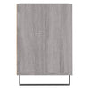 TV-taso harmaa Sonoma 100x35x55 cm tekninen puu