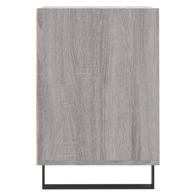 TV-taso harmaa Sonoma 100x35x55 cm tekninen puu