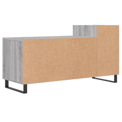 TV-taso harmaa Sonoma 100x35x55 cm tekninen puu