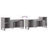 TV-taso harmaa Sonoma 100x35x55 cm tekninen puu