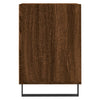 TV-taso ruskea tammi 100x35x55 cm tekninen puu