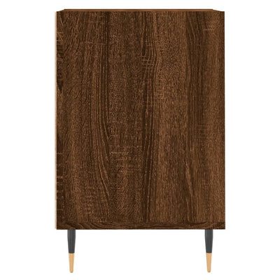 TV-taso ruskea tammi 160x35x55 cm tekninen puu