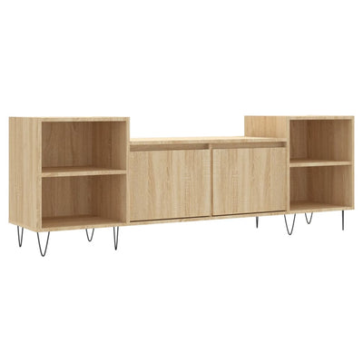 TV-taso Sonoma-tammi 160x35x55 cm tekninen puu