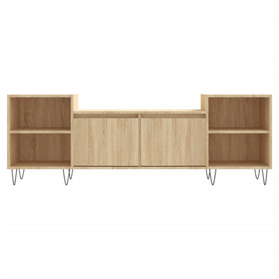 TV-taso Sonoma-tammi 160x35x55 cm tekninen puu