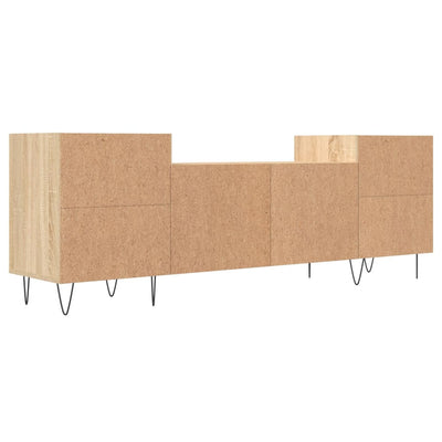 TV-taso Sonoma-tammi 160x35x55 cm tekninen puu