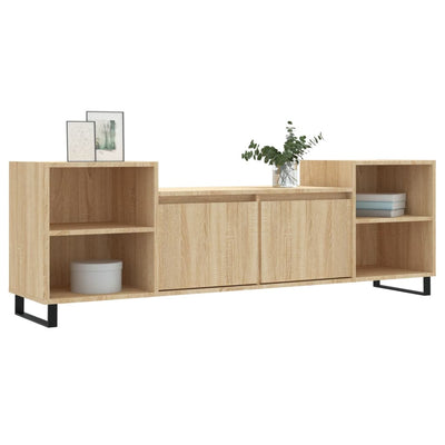 TV-taso Sonoma-tammi 160x35x55 cm tekninen puu